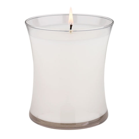 14-oz-Silver Scents Candle - White Cotton
