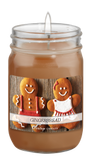 Holiday Gingerbread Canning Jar Candle 12 oz