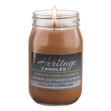 16-oz Canning Jar Candle - Pecan Cobbler