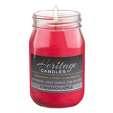 16-oz Canning Jar Candle - Cinnamon Apple