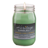 16-oz Canning Jar Candle - Coconut Lime