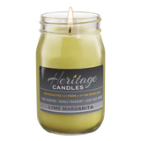 16-oz Canning Jar Candle - Lime Margarita
