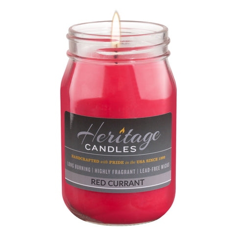 16-oz Canning Jar Candle - Red Currant