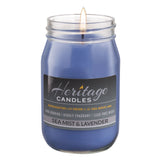 16-oz Canning Jar Candle - Sea Mist & Lavender