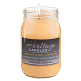 16-oz Canning Jar Candle - Orange Vanilla